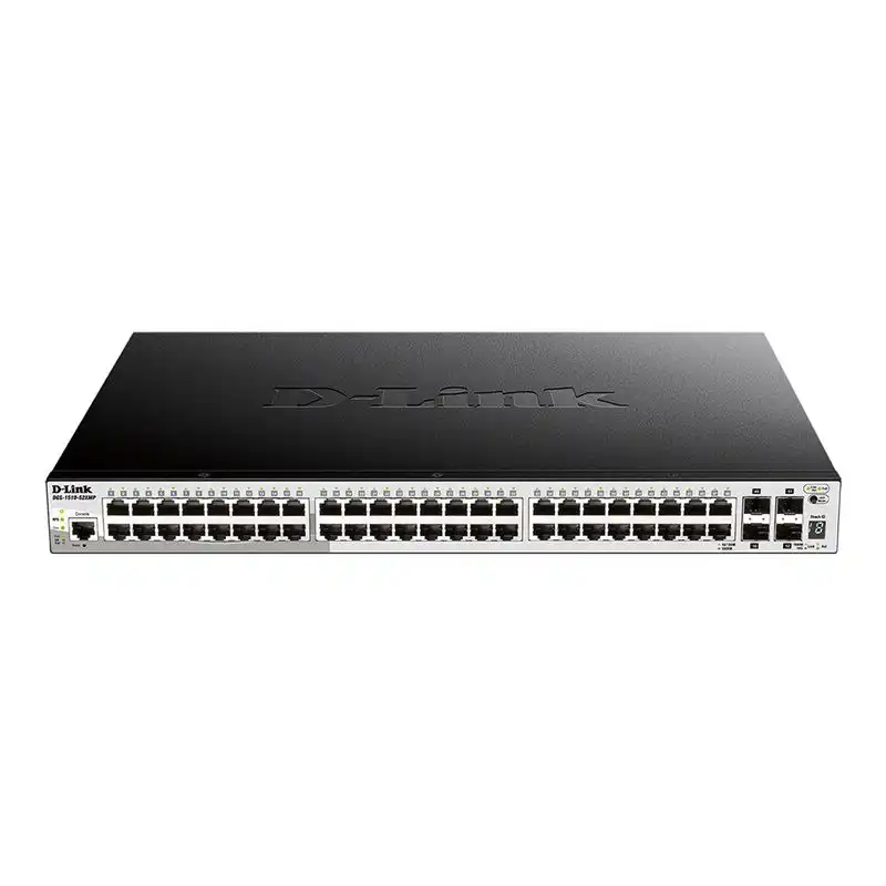 D-Link DGS 1510-52XMP - Commutateur - C3 - intelligent - 48 x 10 - 100 - 1000 (PoE+) + 4 x 10 Giga... (DGS-1510-52XMP/E)_1